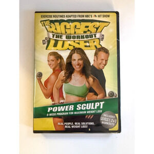 The Biggest Loser Power Sculpt 6 Week Program DVD Workout Fitness